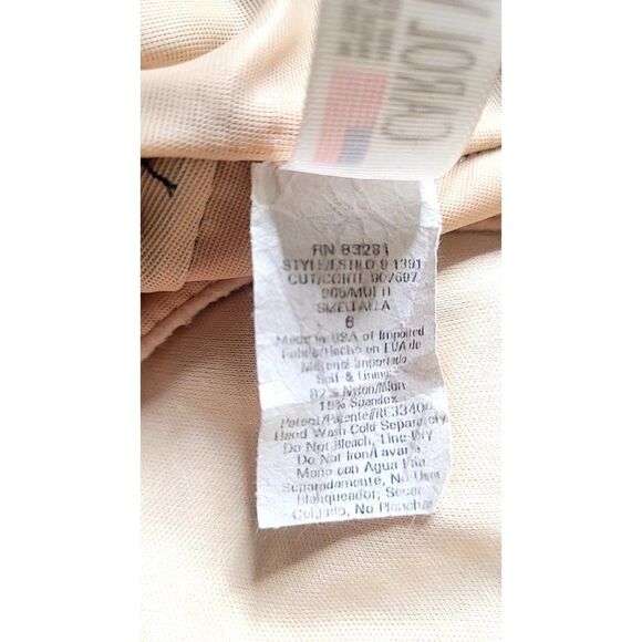 Carol Wior Skirted One-piece Swimsuit Women's Size 6 - Picture 6 of 6